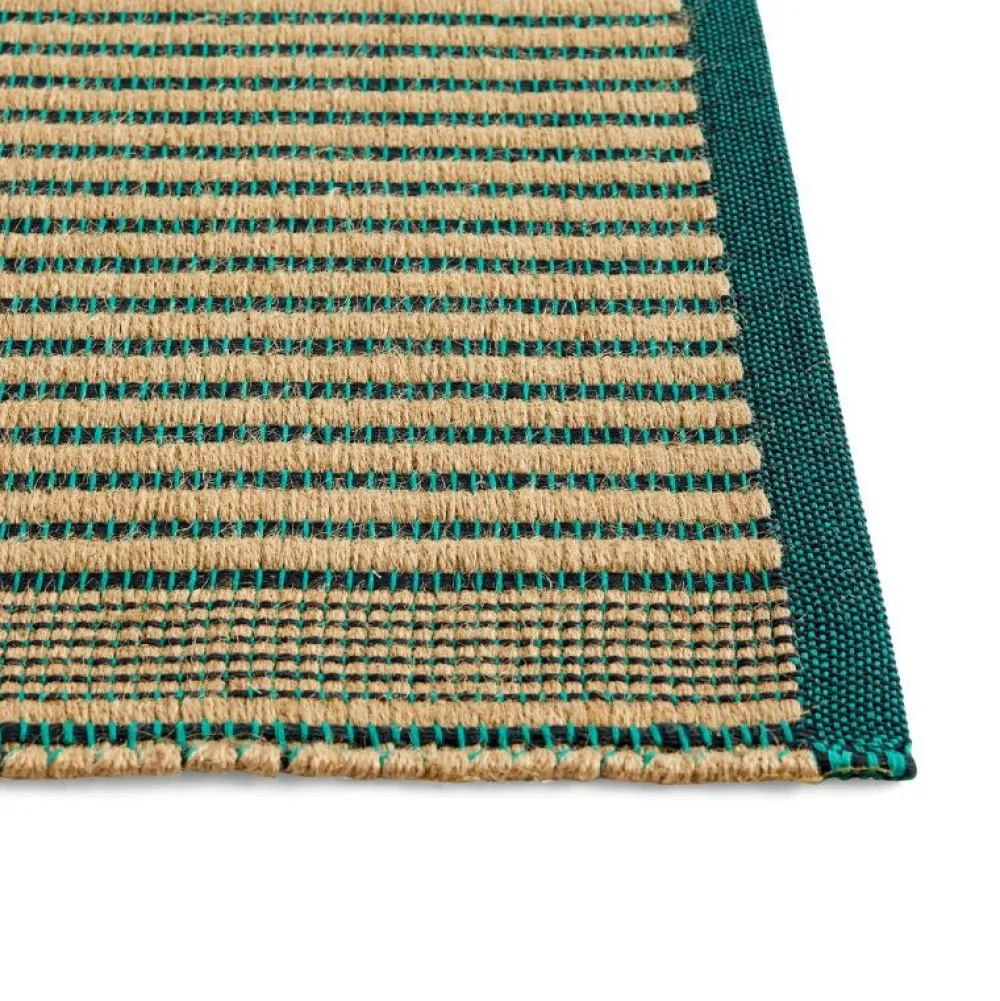 Hay Entré|Tæpper & Måtter>Tapis Mat 60 x 95 Black & Green