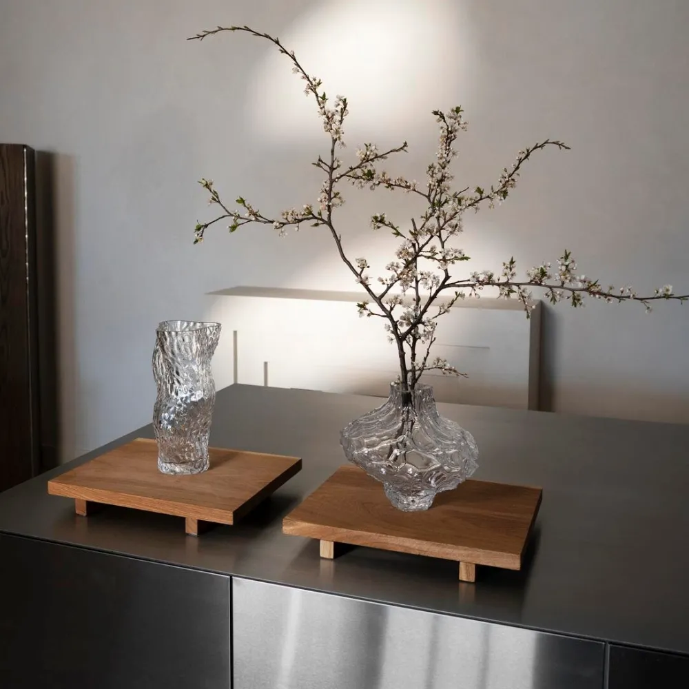 Hein Studio Andet Boligtilbehør|Vaser>Canyon Vase Large Clear
