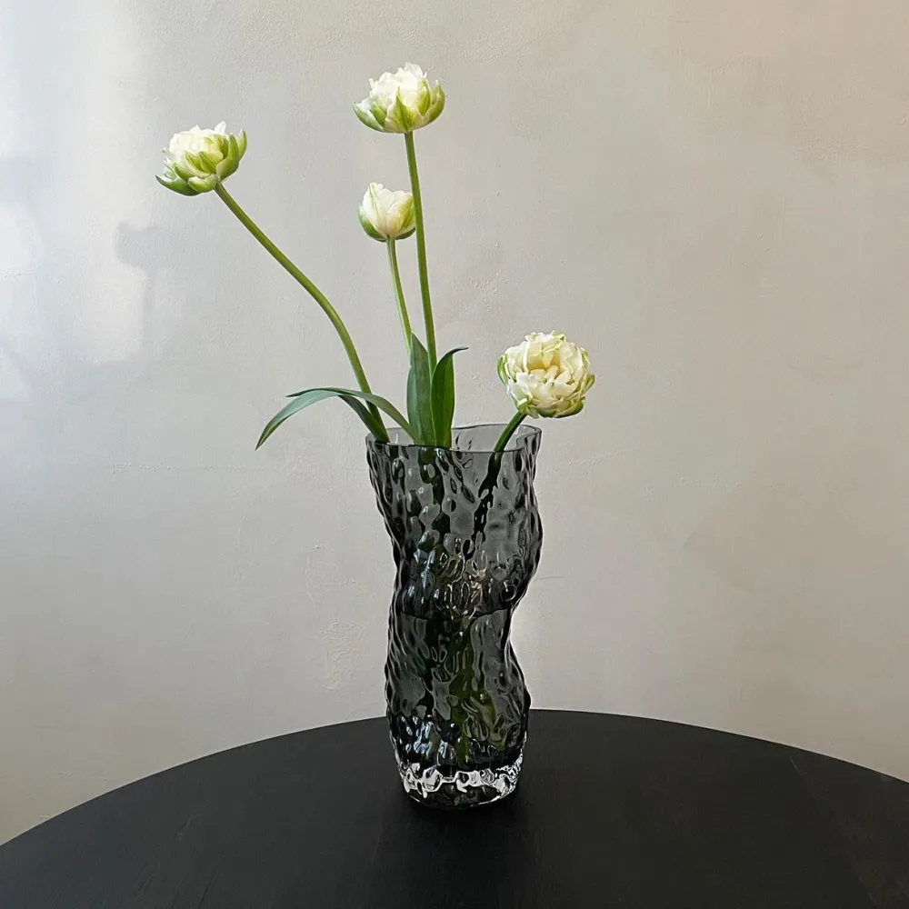 Hein Studio Andet Boligtilbehør|Vaser>Ostrea Vase Midnight Blue