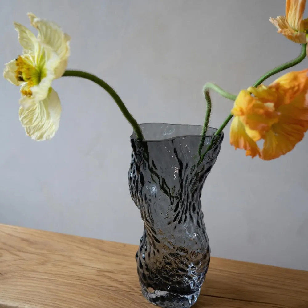 Hein Studio Andet Boligtilbehør|Vaser>Ostrea Vase Midnight Blue