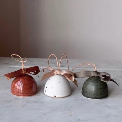 Julie Damhus Studio Juletræspynt|Julepynt>Juleklokke Grøn