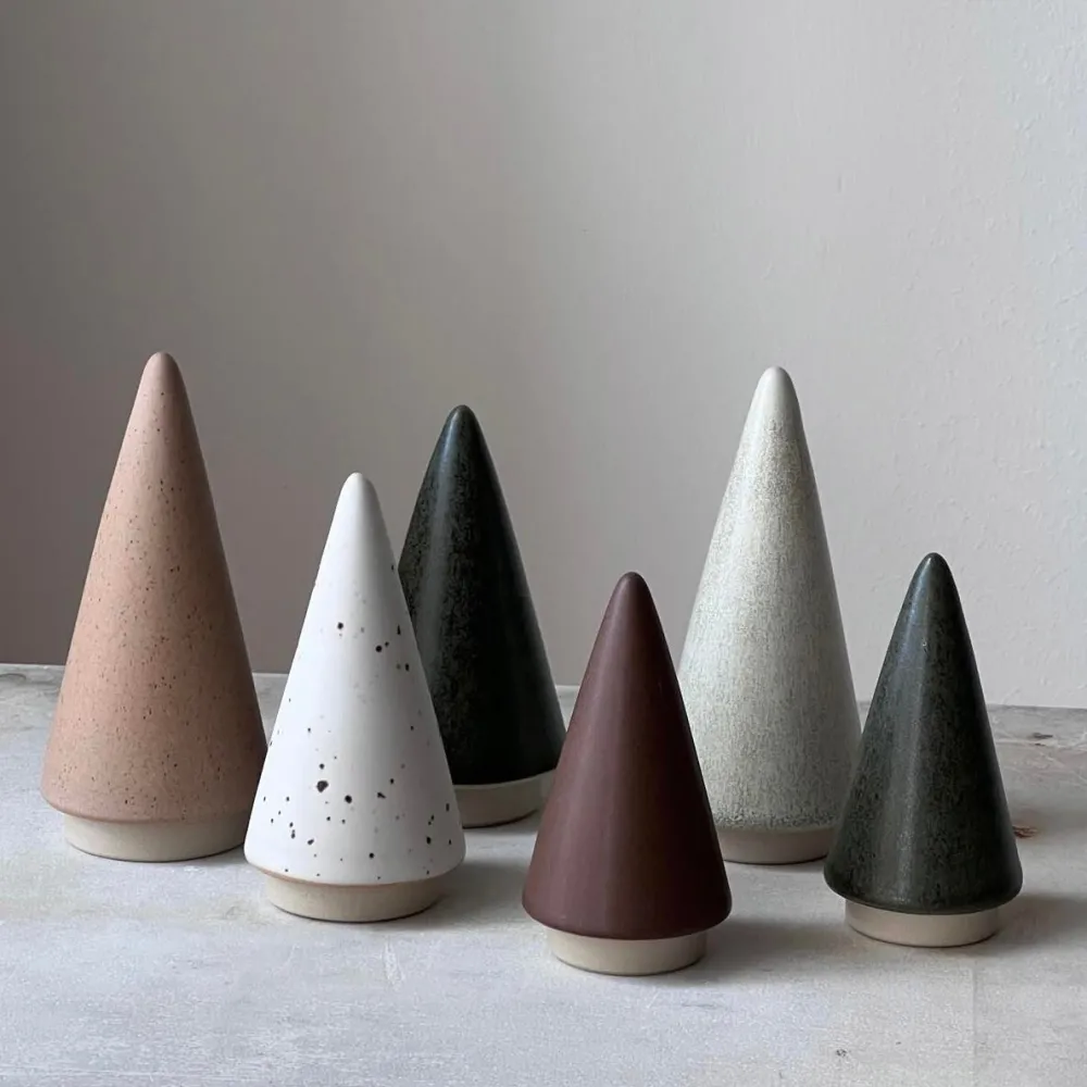 Julie Damhus Studio Julepynt|Juleborddækning>Juletræ Mint (Lille, Mellem, Stor)