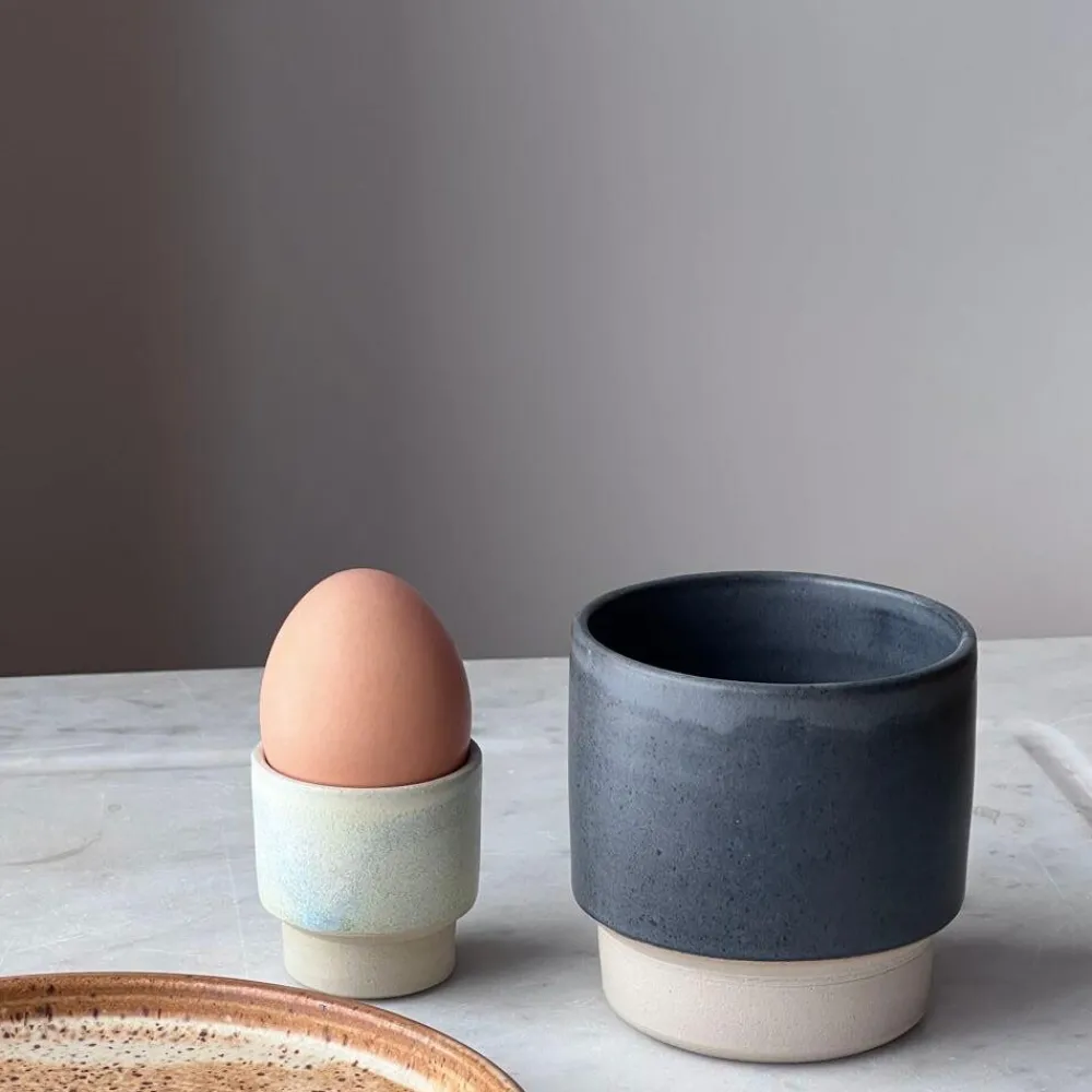 Julie Damhus Studio Keramik & Porcelæn>Oda Æggebæger Mint