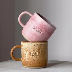 Julie Damhus Studio Andet Boligtilbehør|Keramik & Porcelæn>Oda Mor Kop Rosa
