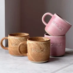 Julie Damhus Studio Keramik & Porcelæn>Oda Mormor Kop Rosa
