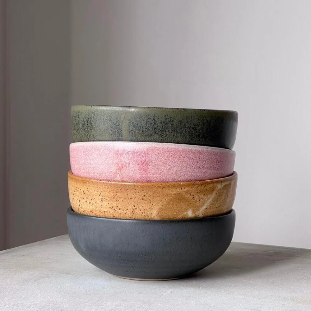 Julie Damhus Studio Køkken|Keramik & Porcelæn>Oda Skål Lille Blå