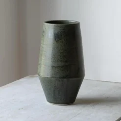 Julie Damhus Studio Vaser|Keramik & Porcelæn>Oda Vase Grøn Stor