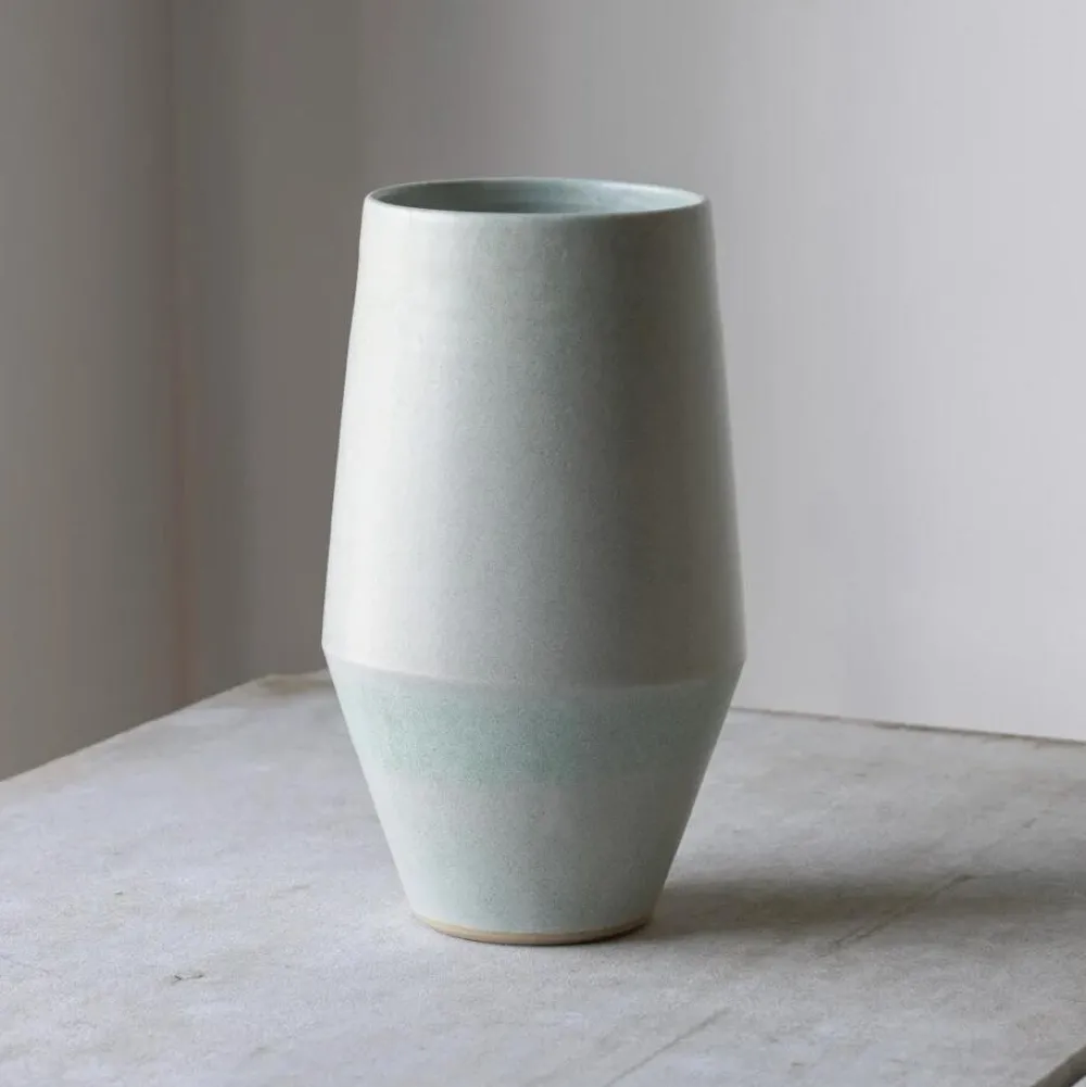 Julie Damhus Studio Vaser|Keramik & Porcelæn>Oda Vase Mint Stor