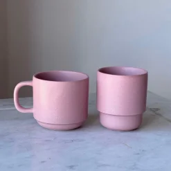 Julie Damhus Studio Keramik & Porcelæn>Toto Krus Rosa