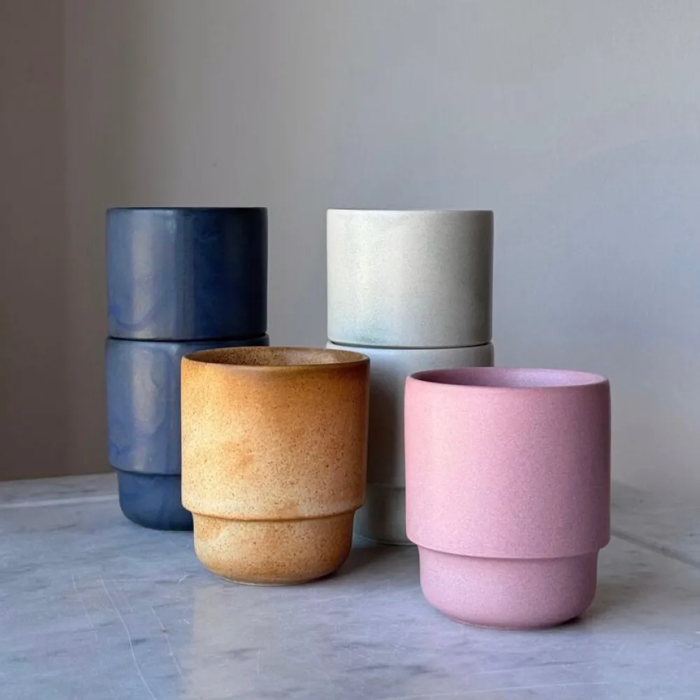 Julie Damhus Studio Keramik & Porcelæn>Toto Krus Blå