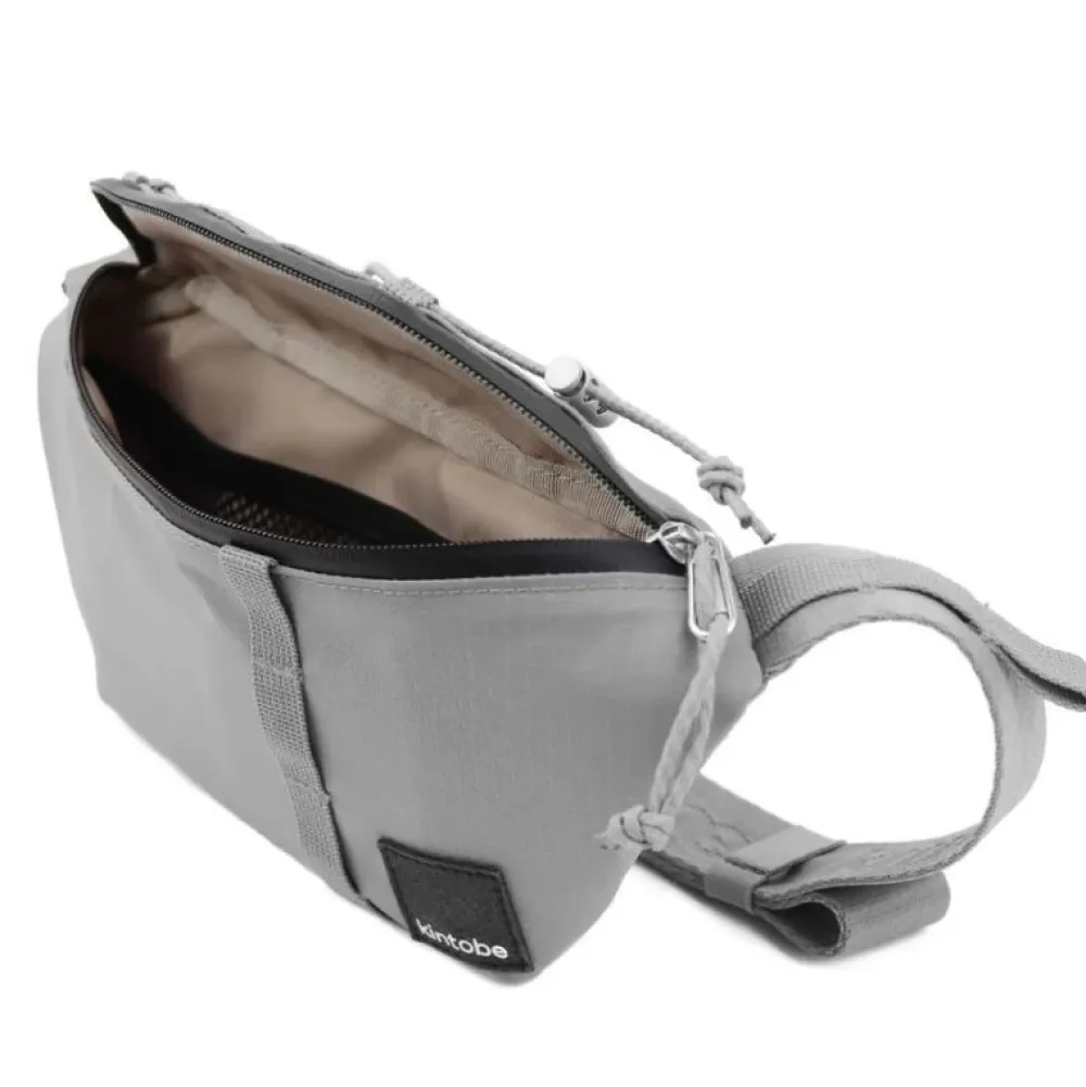 Dame Kintobe Accessories|Accessories>Blaze Bumbag Chrome Grey