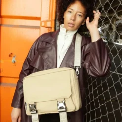 Dame Kintobe Accessories|Accessories>LEO Messenger Bag Dusty Dune