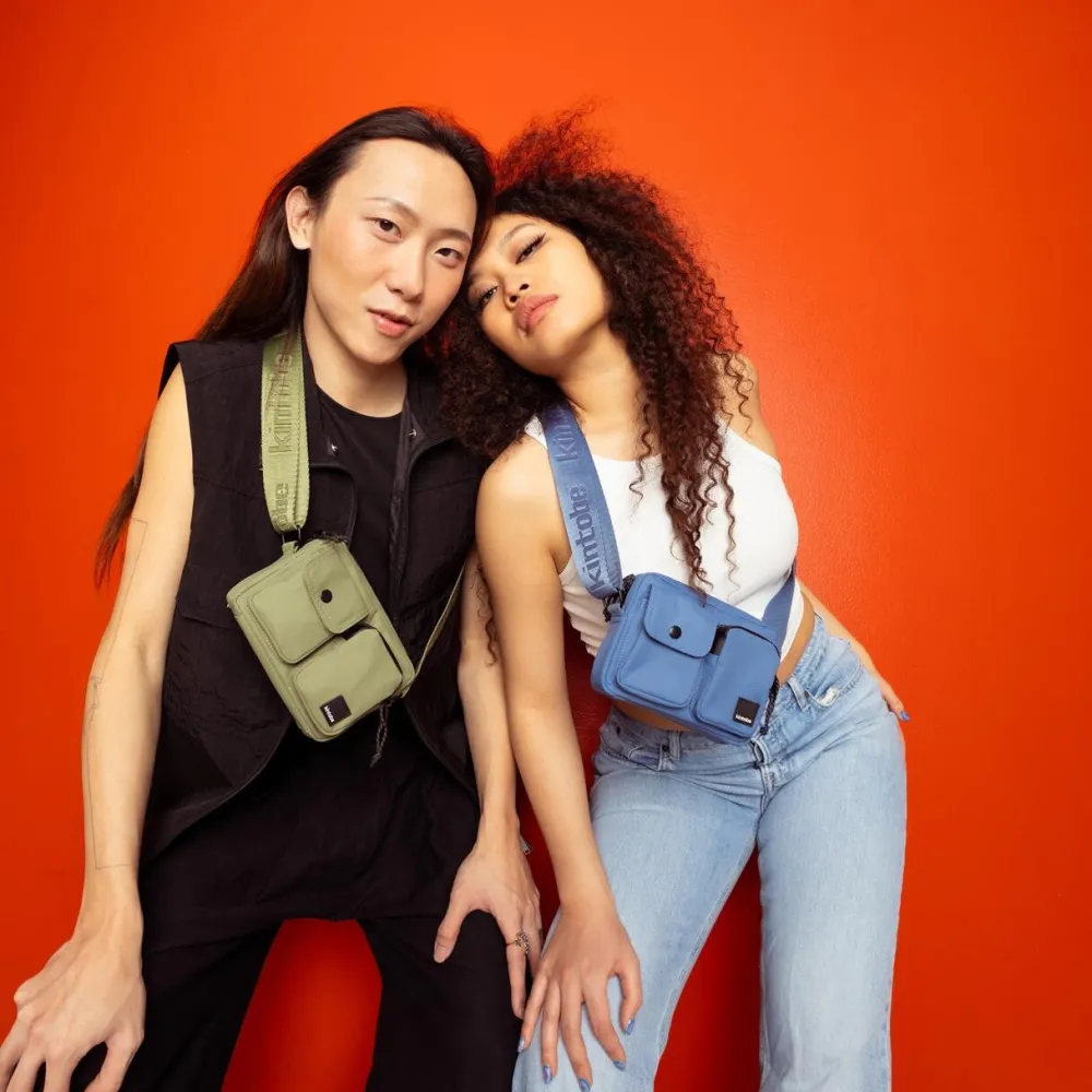Dame Kintobe Accessories|Accessories>MINI MILES Crossbody Bag Storm Blue