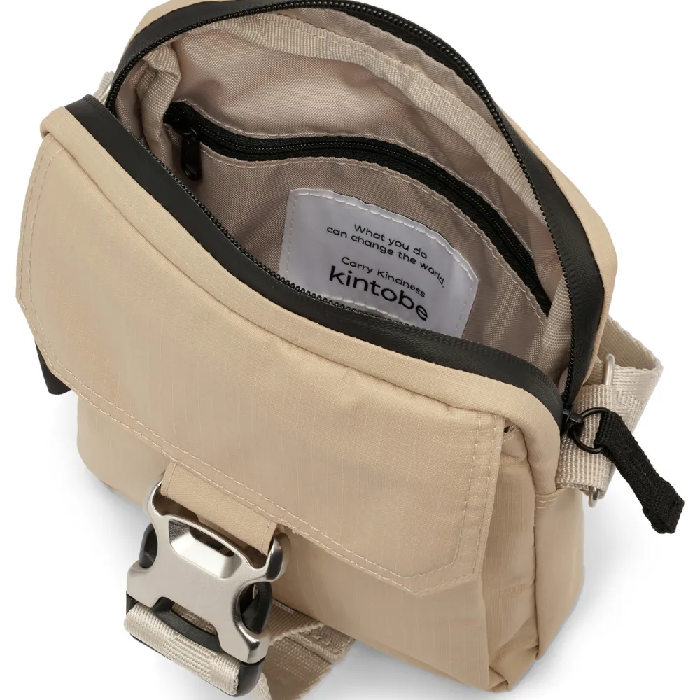 Dame Kintobe Accessories|Accessories>NICO Crossbody Bag Dusty Dune