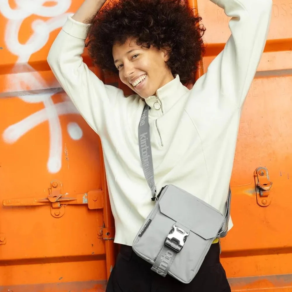 Dame Kintobe Accessories|Accessories>NICO Crossbody Bag Chrome Grey