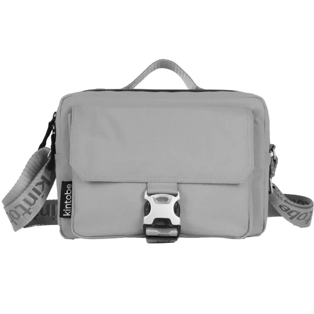 Dame Kintobe Accessories|Accessories>NOAH Messenger Bag Chrome Grey