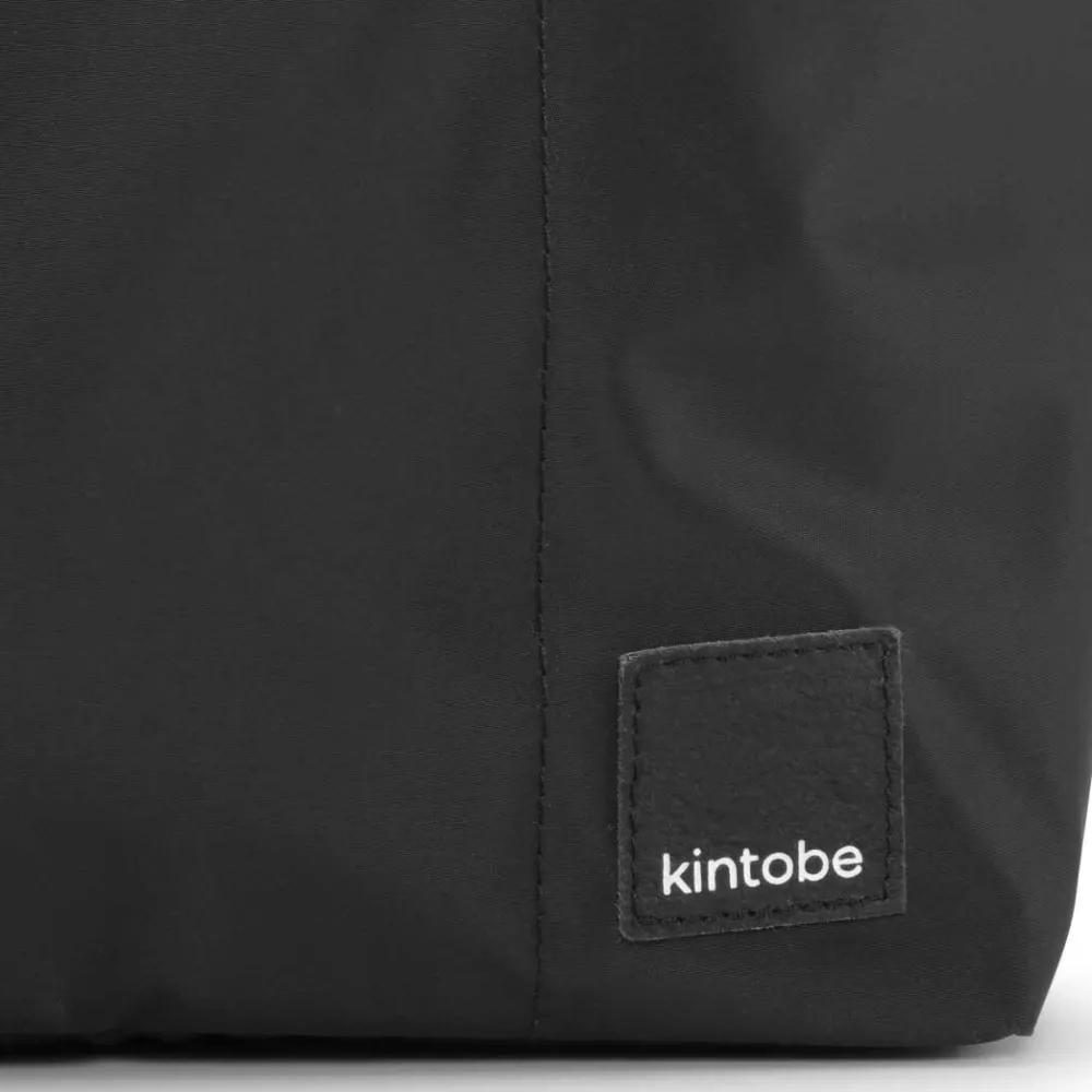 Dame Kintobe Accessories|Accessories>ROY Roll-Top Bag Jet Black