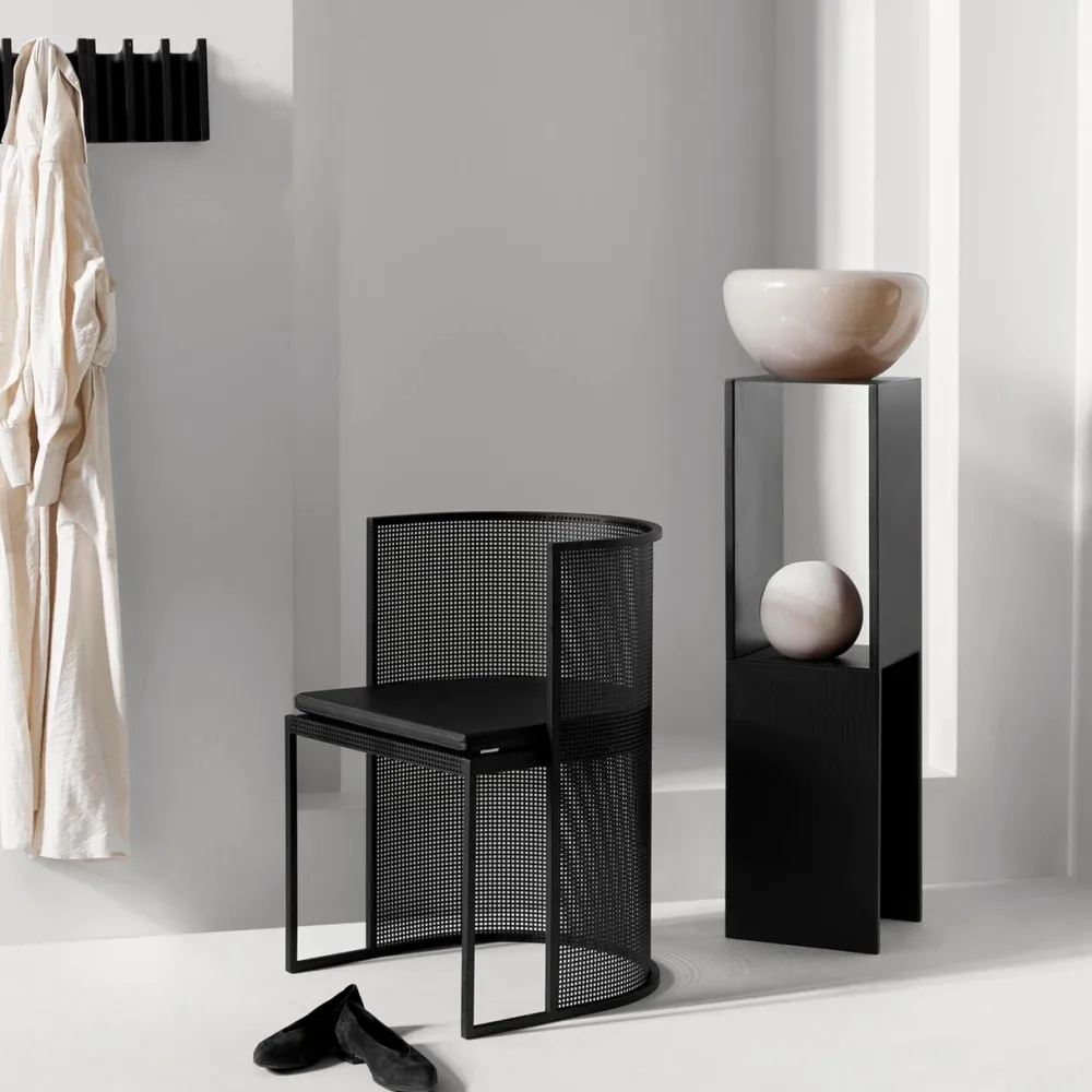 Kristina Dam Studio Knager & Greb|Entré>Column Coat Rack Black