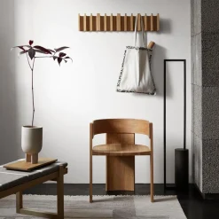 Kristina Dam Studio Knager & Greb|Entré>Column Coat Rack Oiled Oak