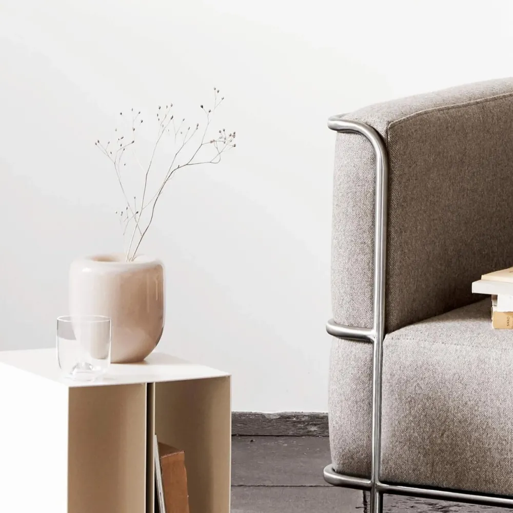 Kristina Dam Studio Andet Boligtilbehør|Vaser>Opal Vase Small Beige
