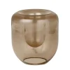 Kristina Dam Studio Andet Boligtilbehør|Vaser>Opal Vase Small Brown Topaz
