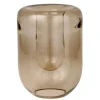 Kristina Dam Studio Andet Boligtilbehør|Vaser>Opal Vase Large Brown Topaz