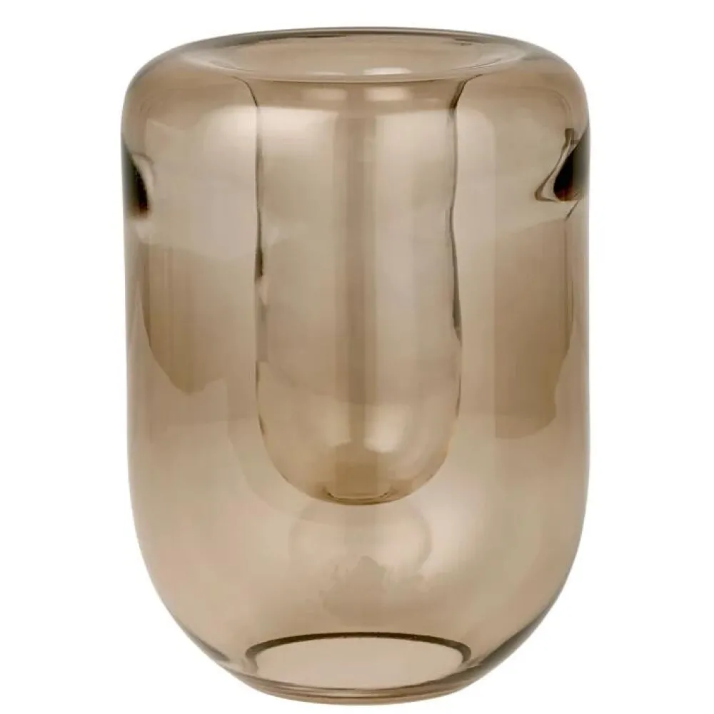 Kristina Dam Studio Andet Boligtilbehør|Vaser>Opal Vase Large Brown Topaz