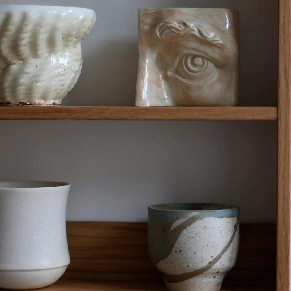 Laoru Laoru Keramik & Porcelæn>Left Eye Relief Antique White