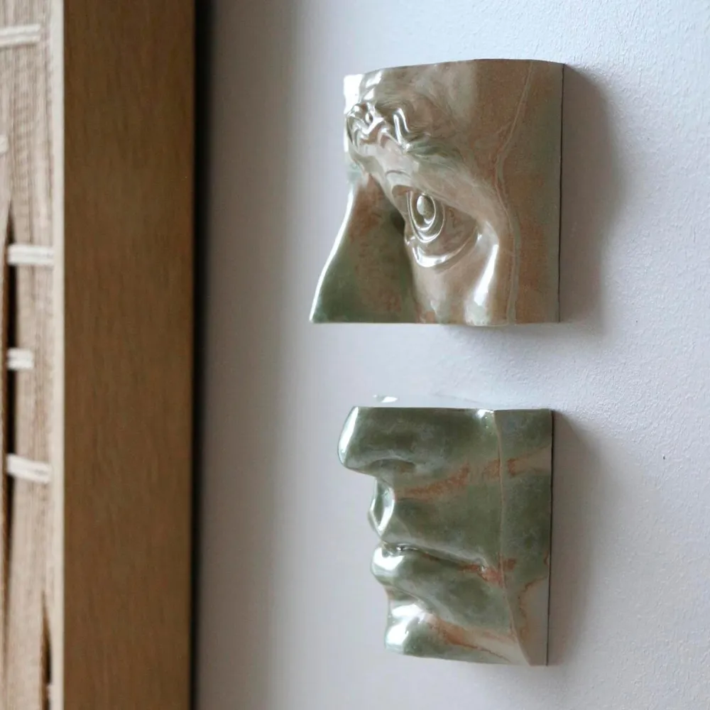 Laoru Laoru Keramik & Porcelæn>Left Eye Relief Antique White