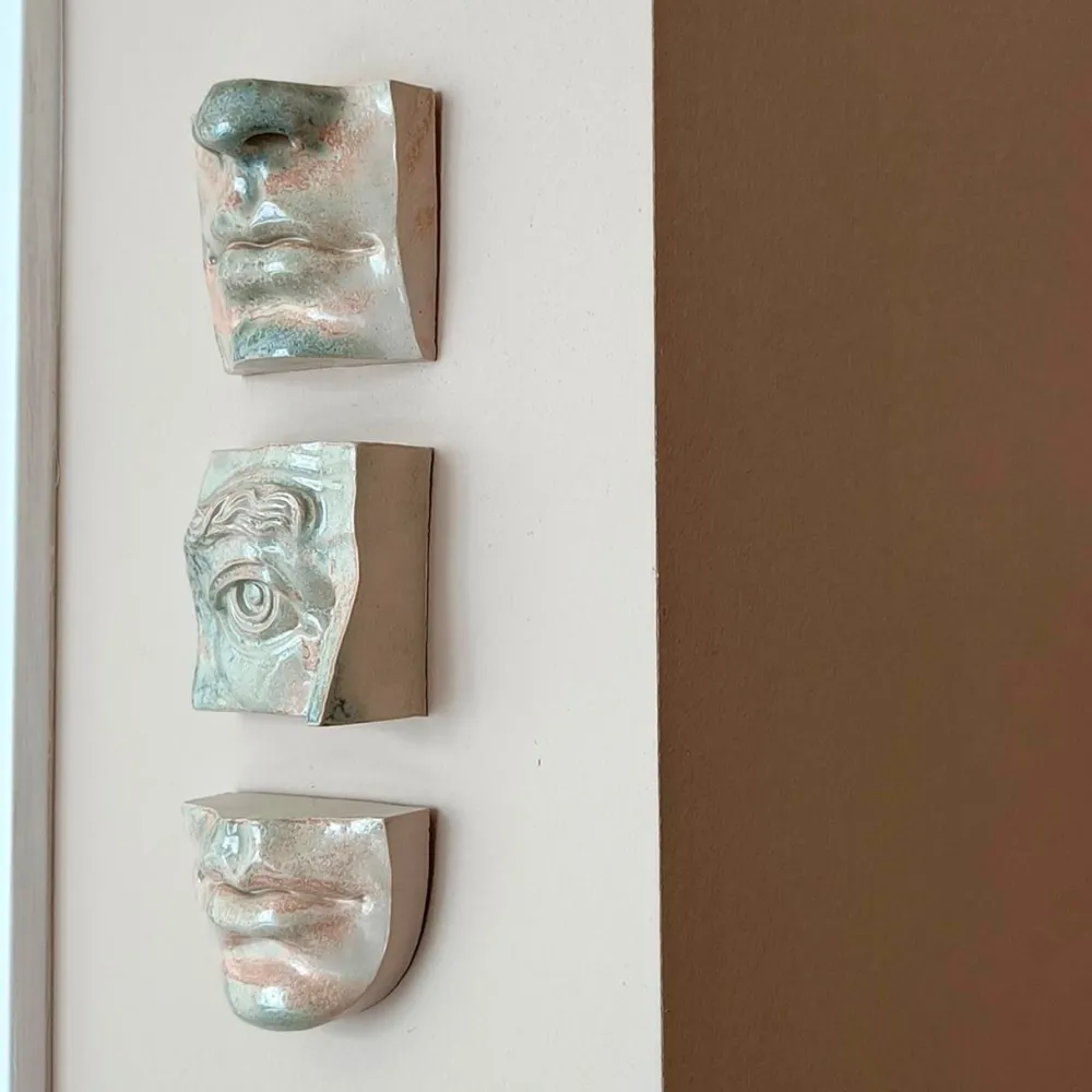 Laoru Laoru Keramik & Porcelæn>Mouth I Relief Antique White