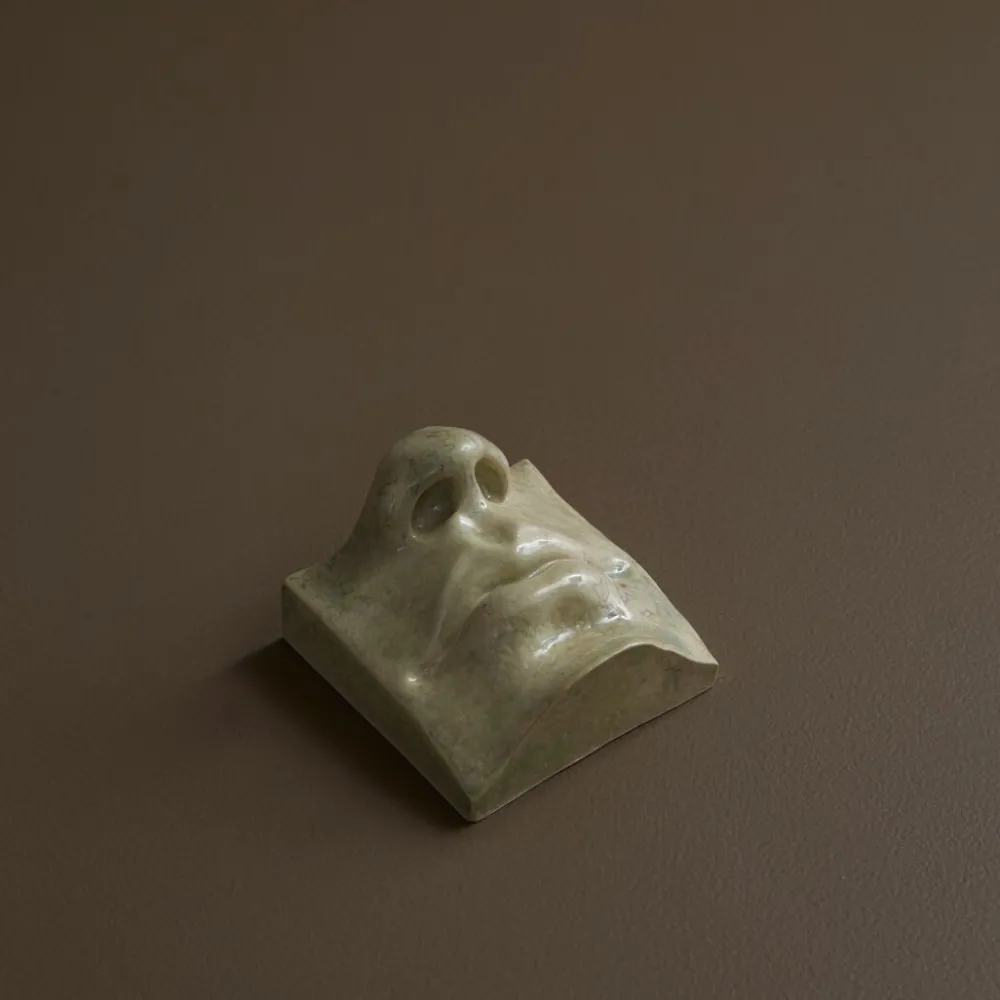 Laoru Laoru Keramik & Porcelæn>Mouth I Relief Crystal Green