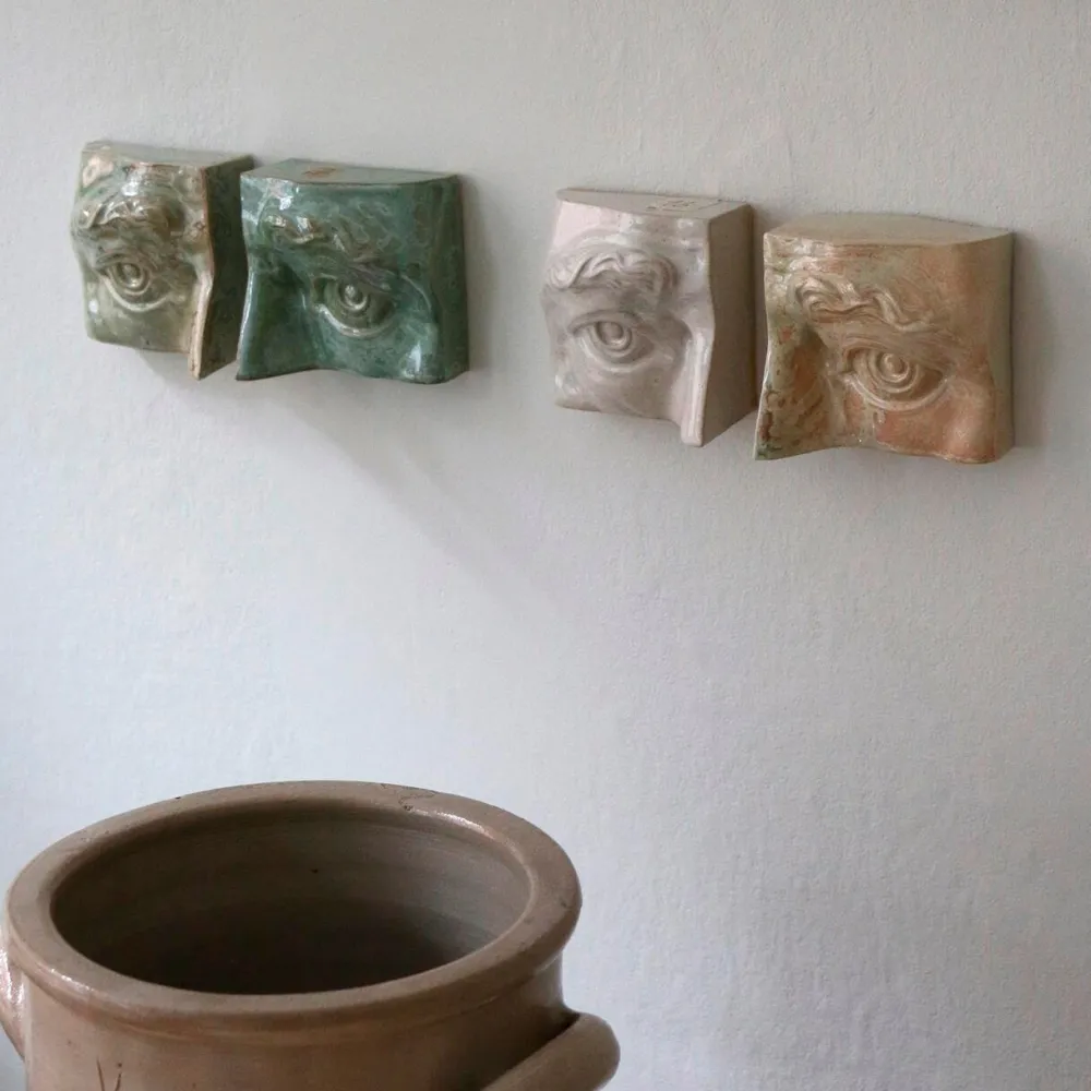 Laoru Laoru Keramik & Porcelæn>Right Eye Relief Crystal Green