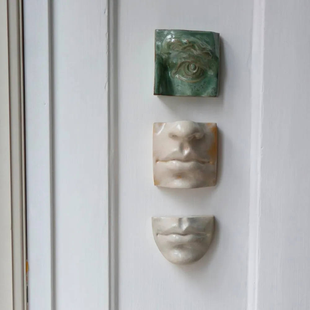 Laoru Laoru Keramik & Porcelæn>Small Mouth I Relief Crystal Green