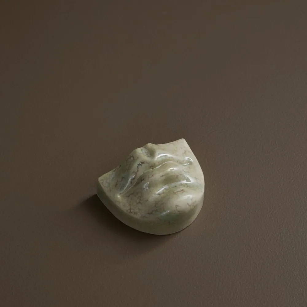Laoru Laoru Keramik & Porcelæn>Small Mouth I Relief Crystal Green