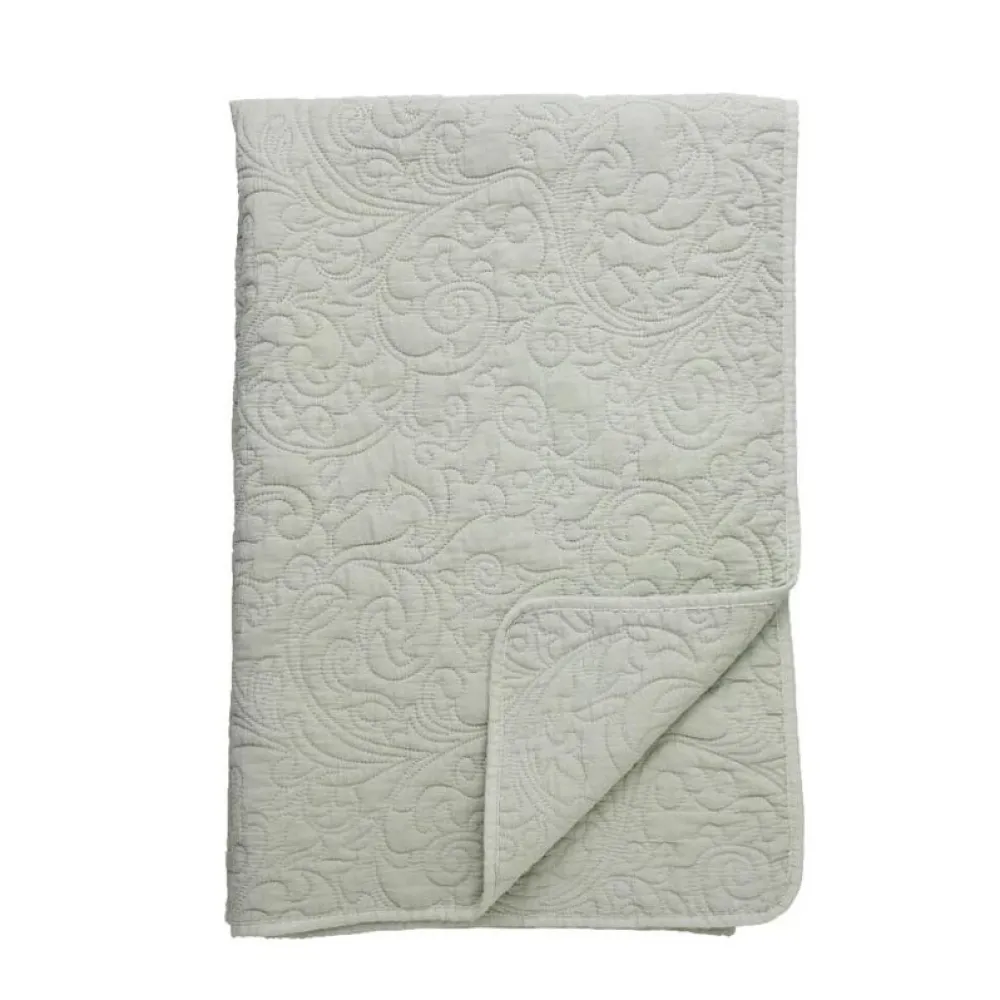 Lene Bjerre Design Plaider>Isabelle Throw Sage Green