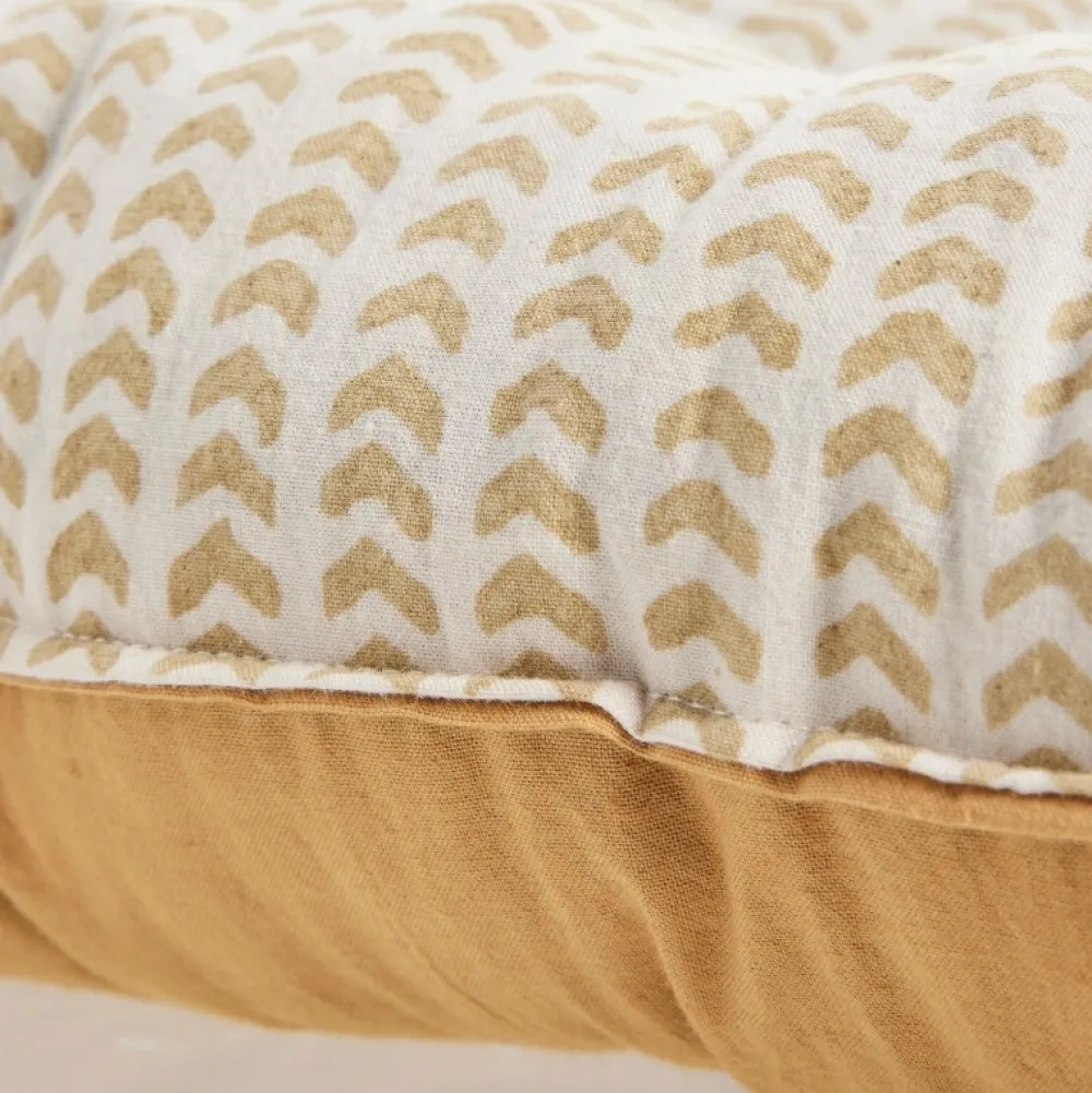 Lene Bjerre Design Udendørs>Ivenne Mattress Ochre/Linen Small