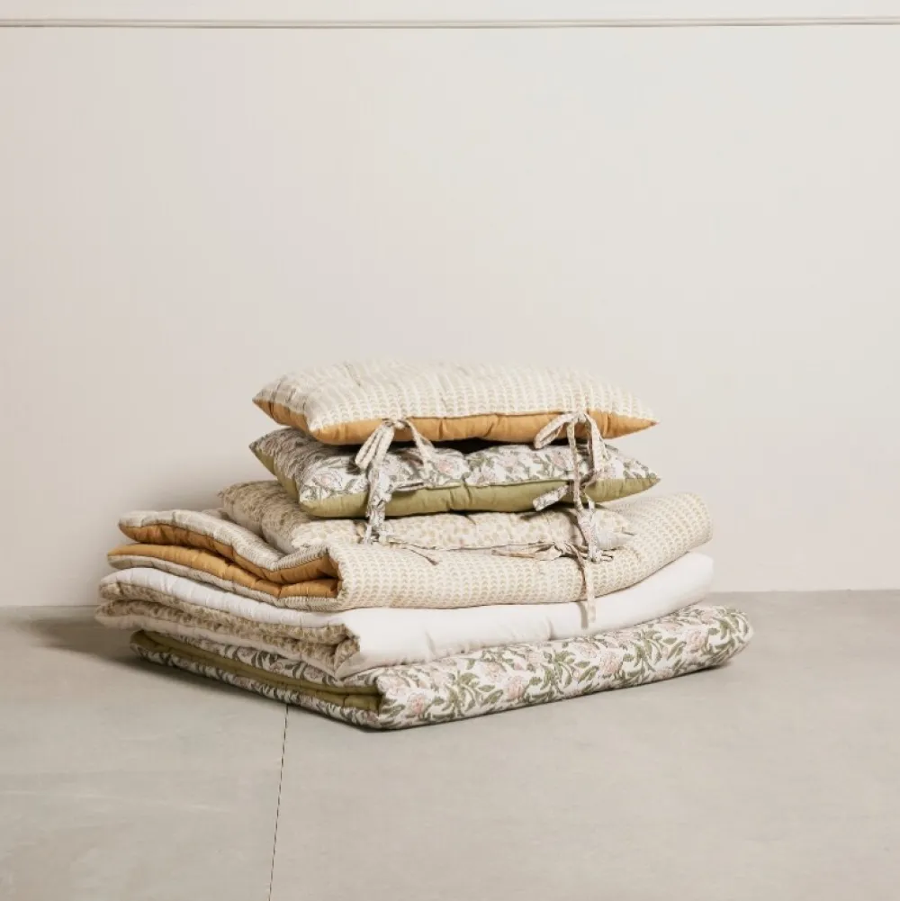 Lene Bjerre Design Udendørs>Ivy Mattress Sage Green/Rose Large