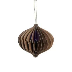 Lene Bjerre Design Juletræspynt|Julepynt>Poelle Ornament Light Brown No. 3