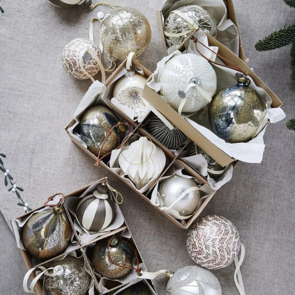 Lene Bjerre Design Juletræspynt|Julepynt>Poelle Ornament Off White No. 1