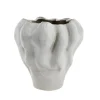 Lene Bjerre Design Andet Boligtilbehør|Vaser>Viola Vase Linen/White