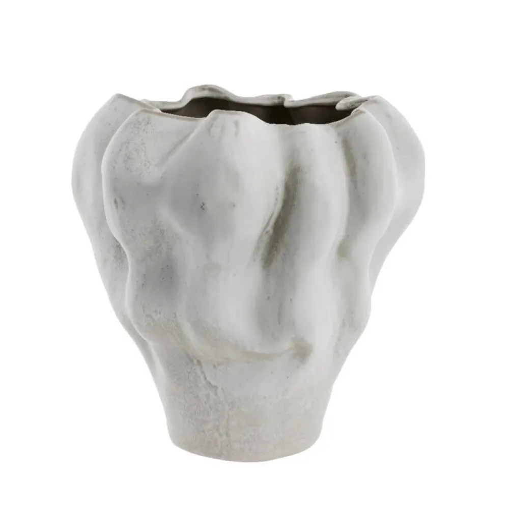 Lene Bjerre Design Andet Boligtilbehør|Vaser>Viola Vase Linen/White