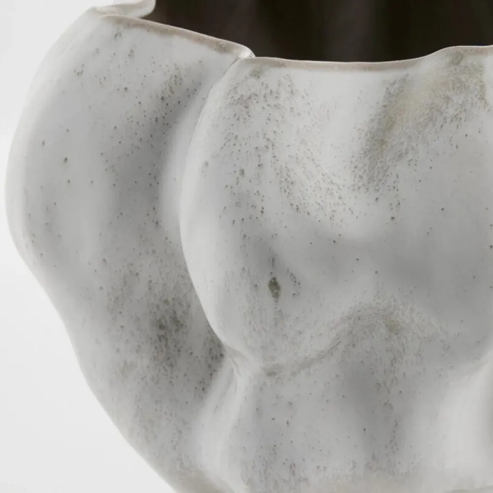Lene Bjerre Design Andet Boligtilbehør|Vaser>Viola Vase Linen/White
