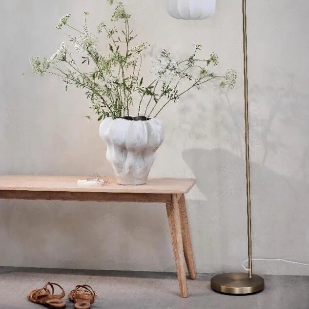 Lene Bjerre Design Andet Boligtilbehør|Vaser>Viola Vase Linen/White