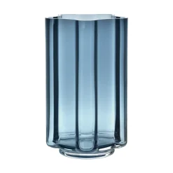 Louise Roe Andet Boligtilbehør|Vaser>Funki Vase Rounded Blue