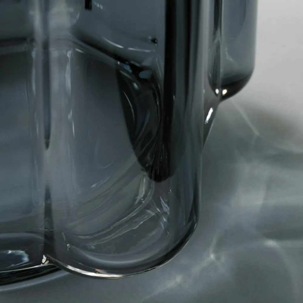 Louise Roe Stue|Andet Boligtilbehør>Funki Vase Rounded Amber