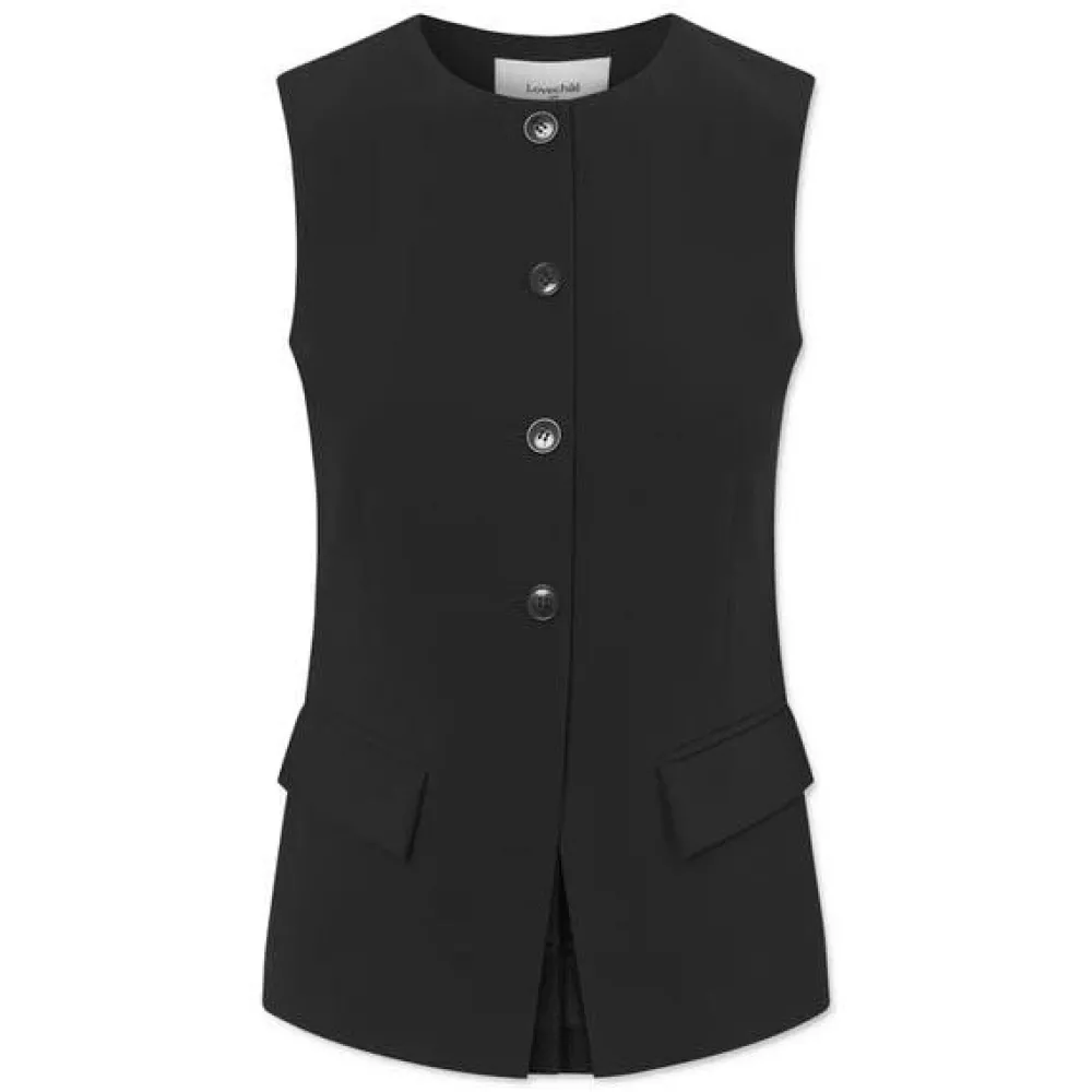 Dame Lovechild 1979 Overdele>Kendra Vest Black