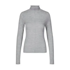 Dame Lovechild 1979 Overdele>Tove Turtleneck Grey Melange