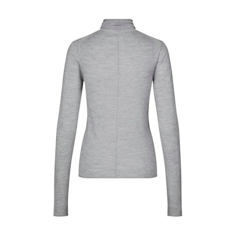 Dame Lovechild 1979 Overdele>Tove Turtleneck Grey Melange