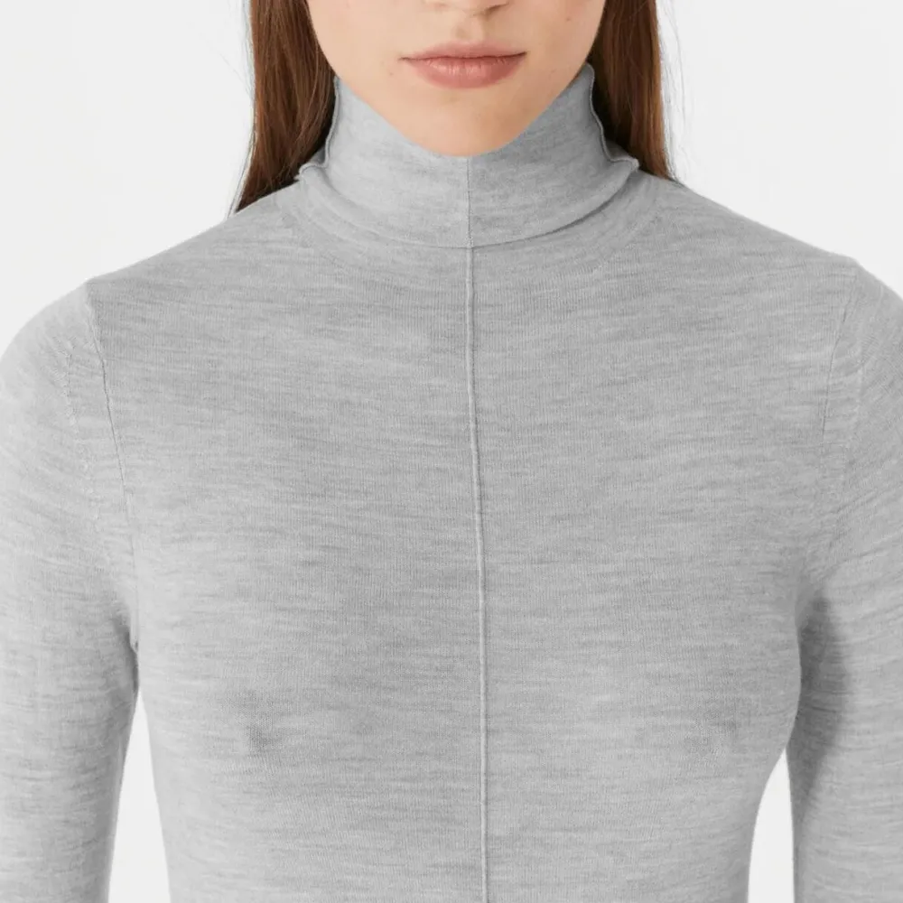 Dame Lovechild 1979 Overdele>Tove Turtleneck Grey Melange