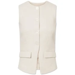 Dame Lovechild 1979 Overdele>Lovechild Kendra Vest Creme